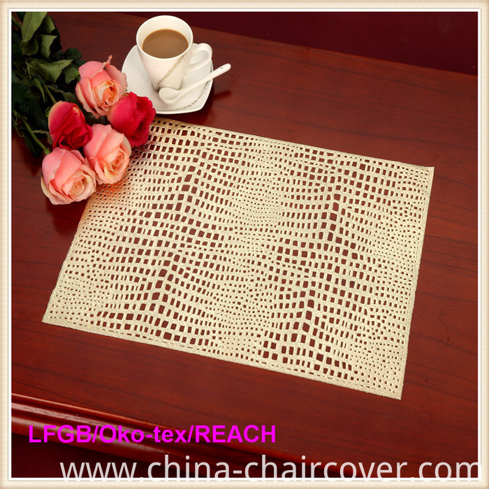 PVC Pressed and Cutout Placemat (JFCD-005)
